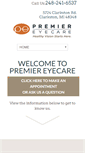 Mobile Screenshot of mypremiereyecare.com